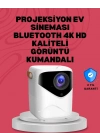 ® Android Sistemli Mini Projektör – Uygulama Destekli Akıllı Kullanım