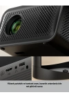 ® Android TV 11 İşletim Sistemli Elektrikli Odaklama Projektör