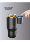 ® Araba Bardaklığı Isıtma Soğutma Ayarlı Çakmak Girişli Akıllı Model