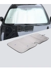 ® Araba Güneşliği Alüminyum Yansıtıcı Yüzeyle Etkili Isı Koruması