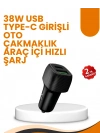 ® Araç Çakmak Girişli 38W Hızlı Şarj Aleti – İki Cihaz Destekli