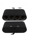 Araç İçi Güç Dağıtıcı 4 Çakmaklık 2 USB 1 Type C Şarj Ünitesi