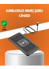 ® Araç İçi Kablosuz Şarj Pedi – Manyetik Güçlü Tutuş, Hızlı Şarj Özelliği
