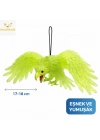 Asılabilir Lateks Kartal Dekor Süsü Yeşil 17-18 cm