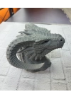 ® Asılabilir / Masaüstü Ejderha Modeli 3D Dekoratif Heykel 22x17 cm