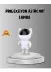 ® Astronot Galaksi Projeksiyon Lambası Bluetooth Bağlantılı ve Uzaktan Kontrollü