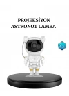® Astronot Projeksiyon Lambası Bluetooth Müzikli ve Uzaktan Kumandalı