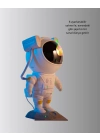 ® Astronot Şekilli Galaxy Projeksiyon Lambası Nebula Efektli Dekoratif Lamba