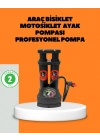 ® Ayaklı Bisiklet Pompası Basınç Göstergeli Çok Amaçlı
