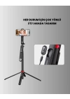 ® Ayarlanabilir Telefon Tripodu Selfie Stick Çok Açılı Çekim