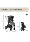 ®   Bellagio Bebek Arabası Black Satin