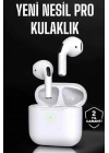 ® Beyaz Yeni Nesil Pro Bluetooth Kulaklık Yüksek Ses Kaliteli ANC Özelliği