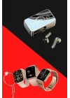 ® Bileklikli Amoled Ekran Akıllı Saat ve Dijital Göstergeli Kablosuz Bluetooth Kulaklık ANC/ ENC
