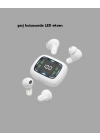 ® Bluetooth 5.4 Teknolojili Kablosuz Kulaklık LED Göstergeli