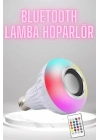 ® Bluetooth Hoparlör Akıllı Rgb Led Işık Renk Değiştirme Ses Bombası Ampül Görünümlü
