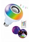 ® Bluetooth Hoparlör Akıllı Rgb Led Işık Renk Değiştirme Ses Bombası Ampül Görünümlü