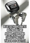 ® Bluetooth Kulaklık Kablosuz Ekranlı ANC/ENC Destekli Dokunmatik