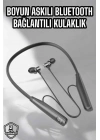 ® Boyun Bantlı Bluetooth Kulaklık Yüksek Ses Kaliteli 100 Saat Kulaklık