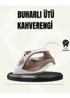 ® Buharlı Ütü 2200W Seramik Taban 300 ml Kahverengi Dikey Ütüleme