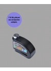 ® Çift Modlu 110dB Alarmlı Disk Kilidi Suya Dayanıklı