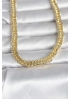 ® CM 14K Gold Renk Kalın Zincir Model 60 cm Kadın Kolye
