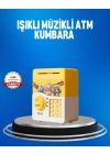 ® Çocuklar İçin Sarı Elektronik Şifreli Para Biriktirme Kumbarası