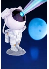 ® Çocuklara Özel Projeksiyon Astronot Lamba Speaker Sevimli