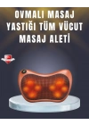 ® Çok Fonksiyonlu Boyun Bel Sırt Masaj Yastığı Araç İçi Uyumlu