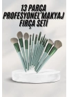 ® Dayanıklı Makyaj Fırçası Seti 13 Parça Yumuşak Kıllı Fırçalar Allık Fondöten Far Fırçası