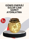 ® Dekoratif Solar Cam Şişe LED Lamba Gün Işığı Renk