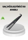 ® Dijital Ekranlı Isı Ayarlı Saç Düzleştirici –  Titanyum Plaka, Seyahat Dostu Tasarım