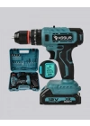 ® Dijital Ekranlı Matkap Seti Çift Akülü