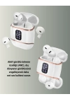 ® Dijital Göstergeli Bluetooth Kulakiçi Kulaklık – 4’lü Paket, Gürültü Engellemeli