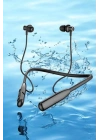 ® Dijital Göstergeli Kulak İçi Kablosuz Bluetooth Kulaklık Boyun Bantlı