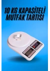 ® Dijital Hassas 10 Kg Mutfak terazisi tartısı LCD Ekran Mutfak Tartısı