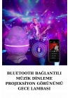 ® Dinozor Speaker Renk Değiştirme Projeksiyon Modu Bluetooth Hoparlör Gece Lambası