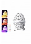 ® Dinozor Yumurtası Gece Masa Lambası Bluetooth Hoparlör 14 Renk Seçeneği