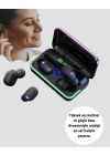 ® E10 Powerbank Şarjlı Bluetooth 5.1 Kulaklık Spor ve Oyun İçin
