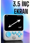 ® El Atarisi 3.5 inç Ekran Çift Konsol 666 Adet Retro Oyun Gamepad