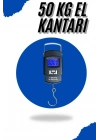 ® El Kantarı Dijital El Terazisi 50 Kg Kapasiteli LCD Ekranlı
