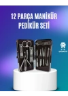 ® El ve Ayak Bakımı İçin Profesyonel 12 Bakım Seti
