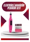 ® Elektrikli Profesyonel Manikür Pedikür Seti Değiştirilebilir Başlık Seçeneği