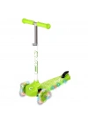 ® 3 Tekerlekli Moven Groove Işıklı Yeşil Scooter
