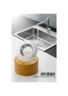 ® Evye Süzgeci 7.1 cm Paslanmaz Çelik  - Mutfak Lavabo Gider Süzgeci Seti Tıkanma Önleyici