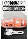 ® Fare Mouse Çift Modlu Kablosuz Bağlantılı 2.4GHz Destekli