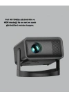 ® Full HD 1080P HDR Destekli Akıllı Projeksiyon Cihazı