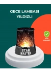 ® Galaxy Efektli LED Yıldız Projektör Renk Değiştirmeli Oda Aydınlatması
