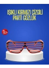 Gece Organizasyonları İçin Renkli LED Gözlük