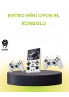 ® Geniş Ekranlı Taşınabilir Retro Oyun Konsolu