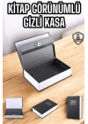 ® Gizli Kasa İngilizce Sözlüğü Kitap Görünümlü Anahtarlı Gizli Mini Çelik Kasa Kilitli